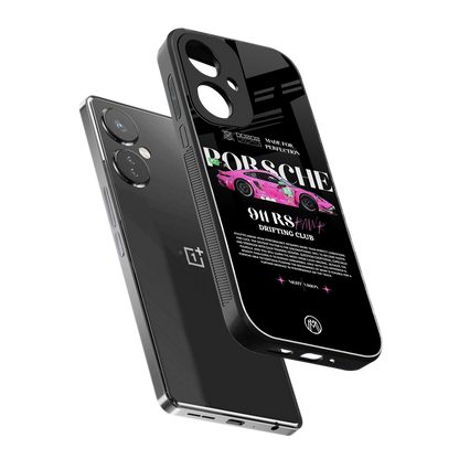 911 drifting club back phone cover | glass case for oneplus nord ce 3
