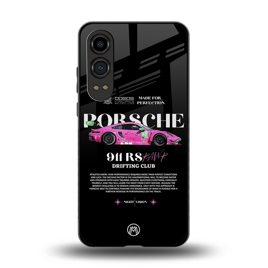 911 drifting club back phone cover | glass case for oneplus nord ce 4 lite