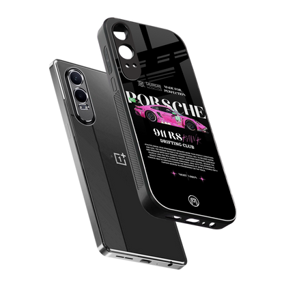 911 drifting club back phone cover | glass case for oneplus nord ce 4 lite