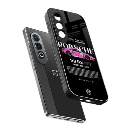 911 drifting club back phone cover | glass case for oneplus nord ce 4