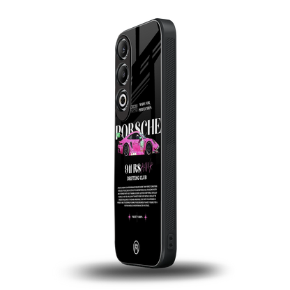 911 drifting club back phone cover | glass case for oneplus nord ce 4