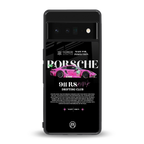 911 drifting club back phone cover | glass case for google pixel 6 pro