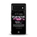 911 drifting club back phone cover | glass case for google pixel 6
