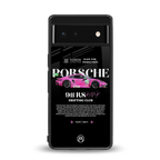 911 drifting club back phone cover | glass case for google pixel 6