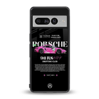 911 drifting club back phone cover | glass case for google pixel 7 pro
