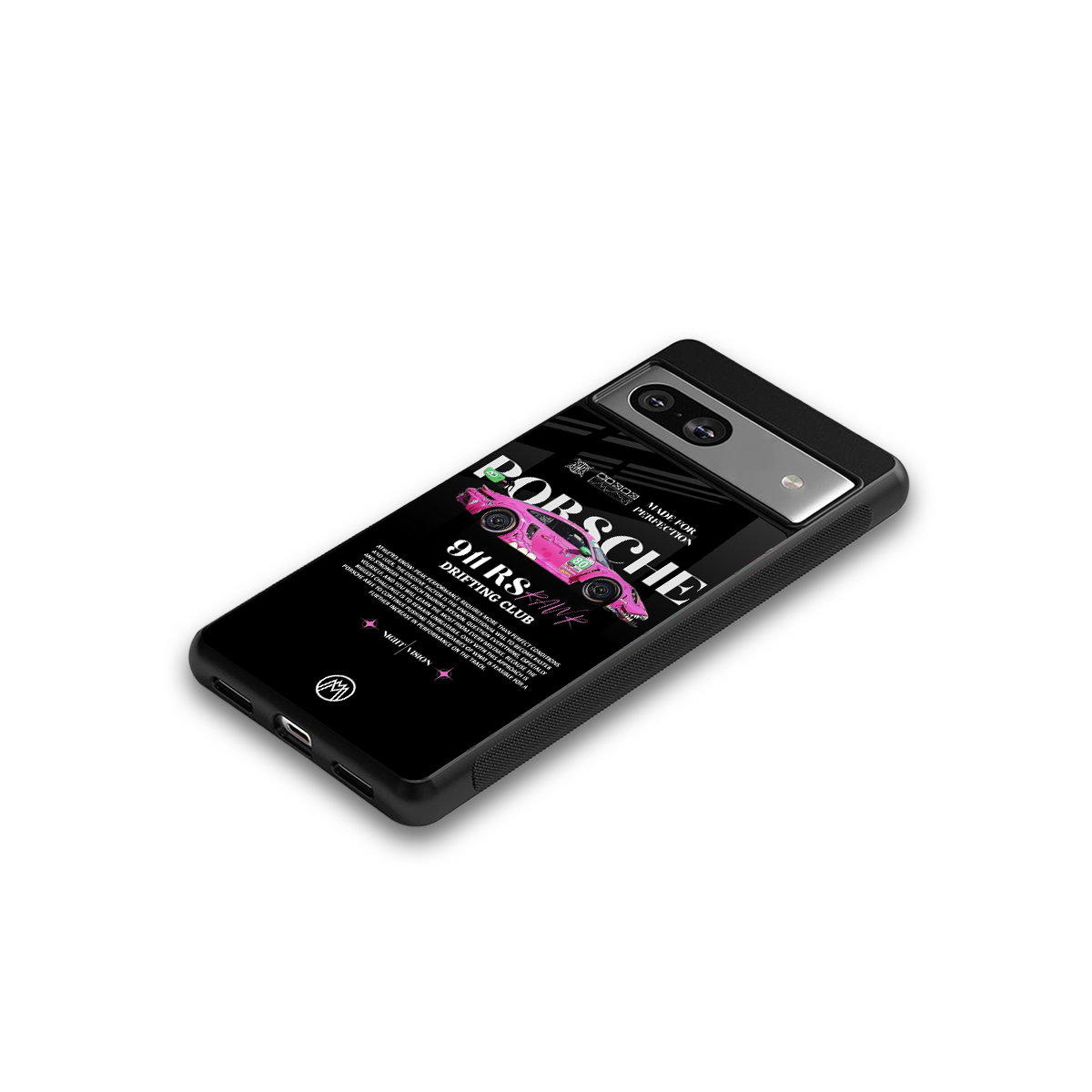 911 drifting club back phone cover | glass case for Google Pixel 7