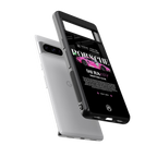 911 drifting club back phone cover | glass case for google pixel 8 pro