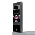 911 drifting club back phone cover | glass case for google pixel 8 pro