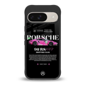 911 drifting club back phone cover | glass case for google pixel 9