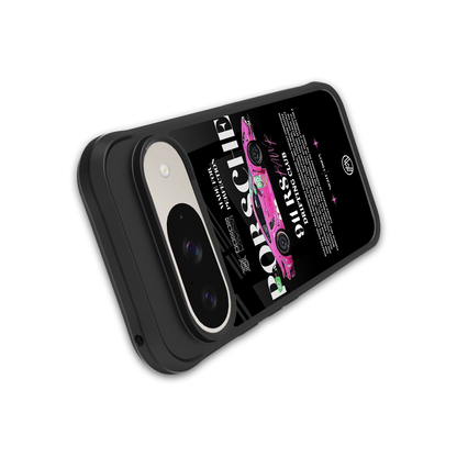 911 drifting club back phone cover | glass case for google pixel 9