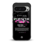911 drifting club back phone cover | glass case for google pixel 9 pro xl