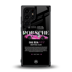 911 drifting club back phone cover | glass case for samsung galaxy s23 ultra
