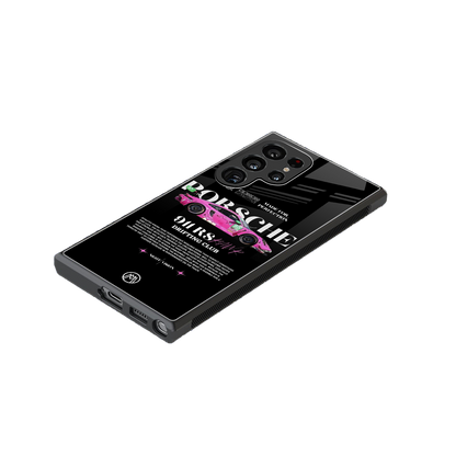 911 drifting club back phone cover | glass case for samsung galaxy s23 ultra