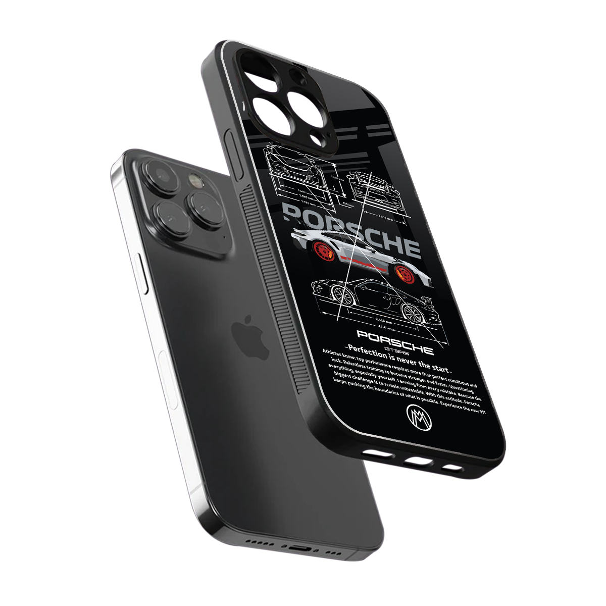 911 gt3 rs back phone cover | glass case for iphone 13 pro max