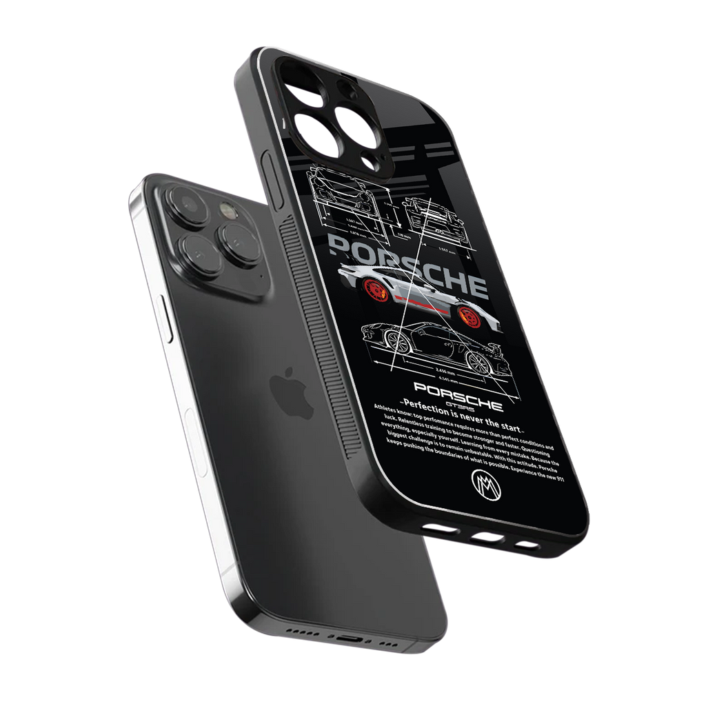 911 gt3 rs back phone cover | glass case for iphone 13 pro