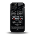 911 gt3 rs back phone cover | glass case for iphone 15