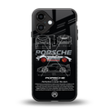 911 gt3 rs back phone cover | glass case for iphone 16