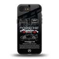911 gt3 rs back phone cover | glass case for iphone 16e