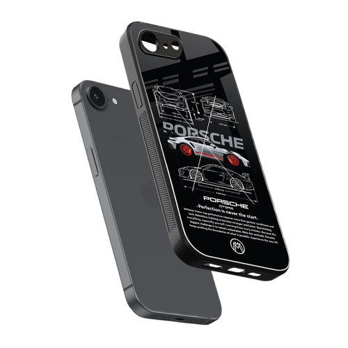 911 gt3 rs back phone cover | glass case for iphone 16e