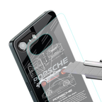 911 gt3 rs back phone cover | glass case for iphone 16e