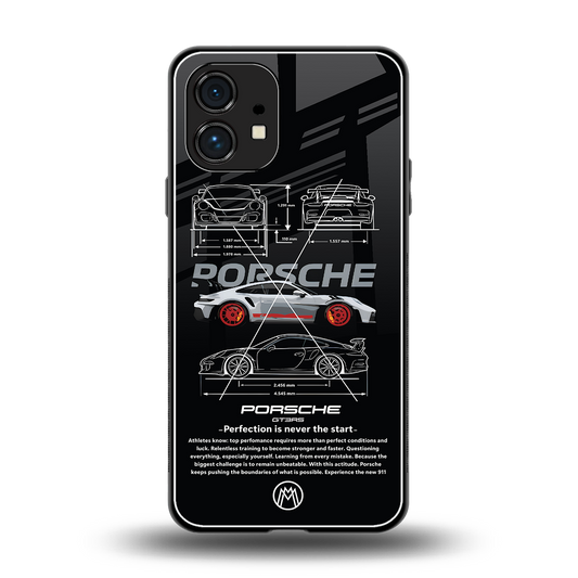 911 gt3 rs back phone cover | glass case for nothing phone 1