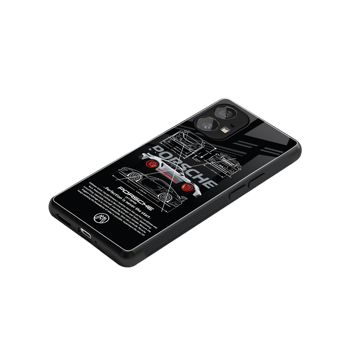 911 gt3 rs back phone cover | glass case for nothing phone 1