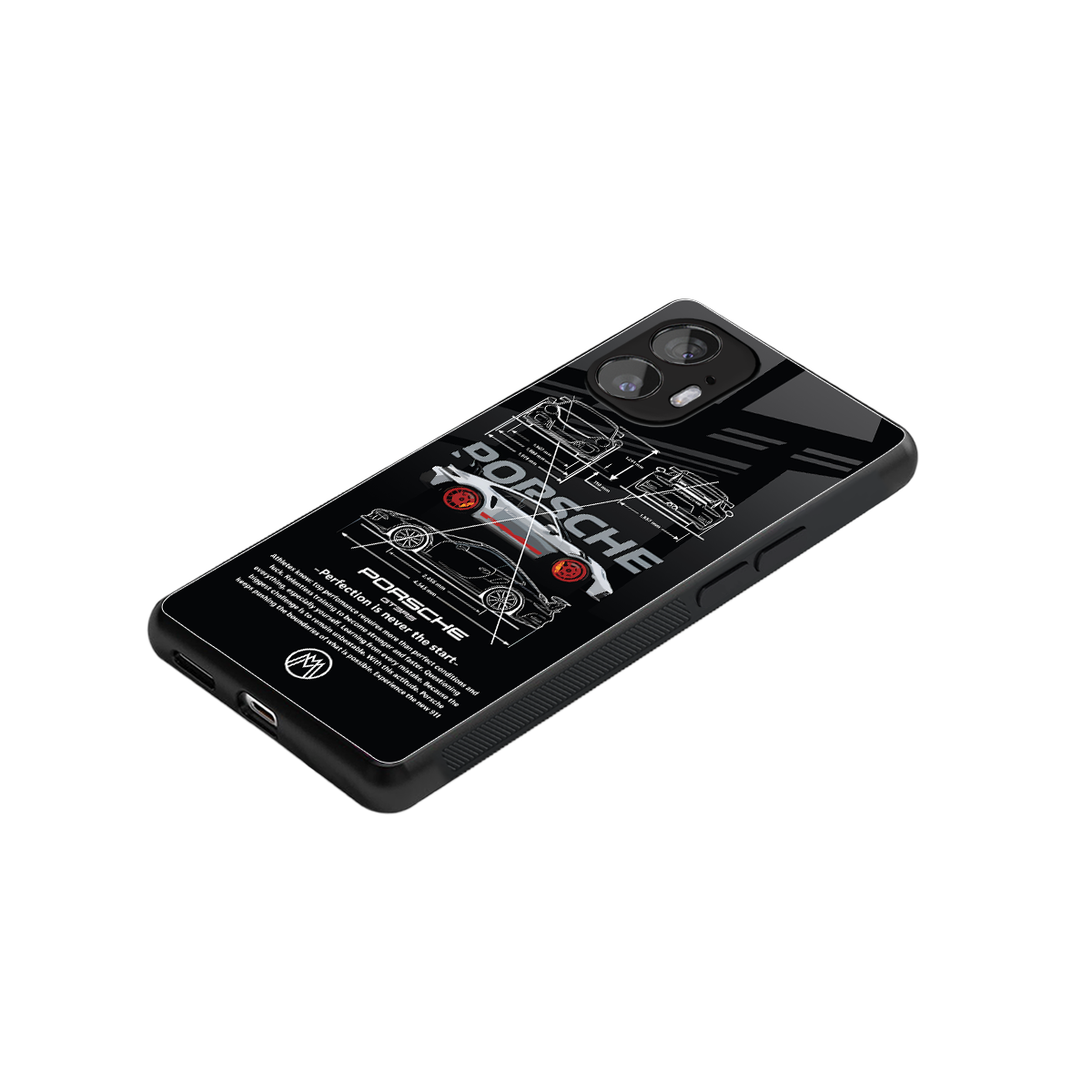 911 gt3 rs back phone cover | glass case for nothing phone 2