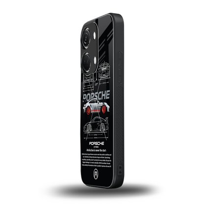 911 gt3 rs back phone cover | glass case for oneplus nord 3