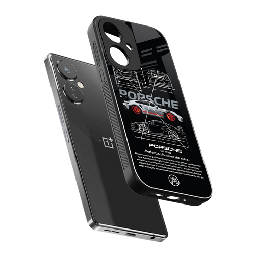 911 gt3 rs back phone cover | glass case for oneplus nord ce 3
