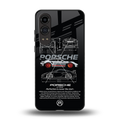911 gt3 rs back phone cover | glass case for oneplus nord ce 4 lite