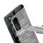 911 gt3 rs back phone cover | glass case for oneplus nord ce 4 lite