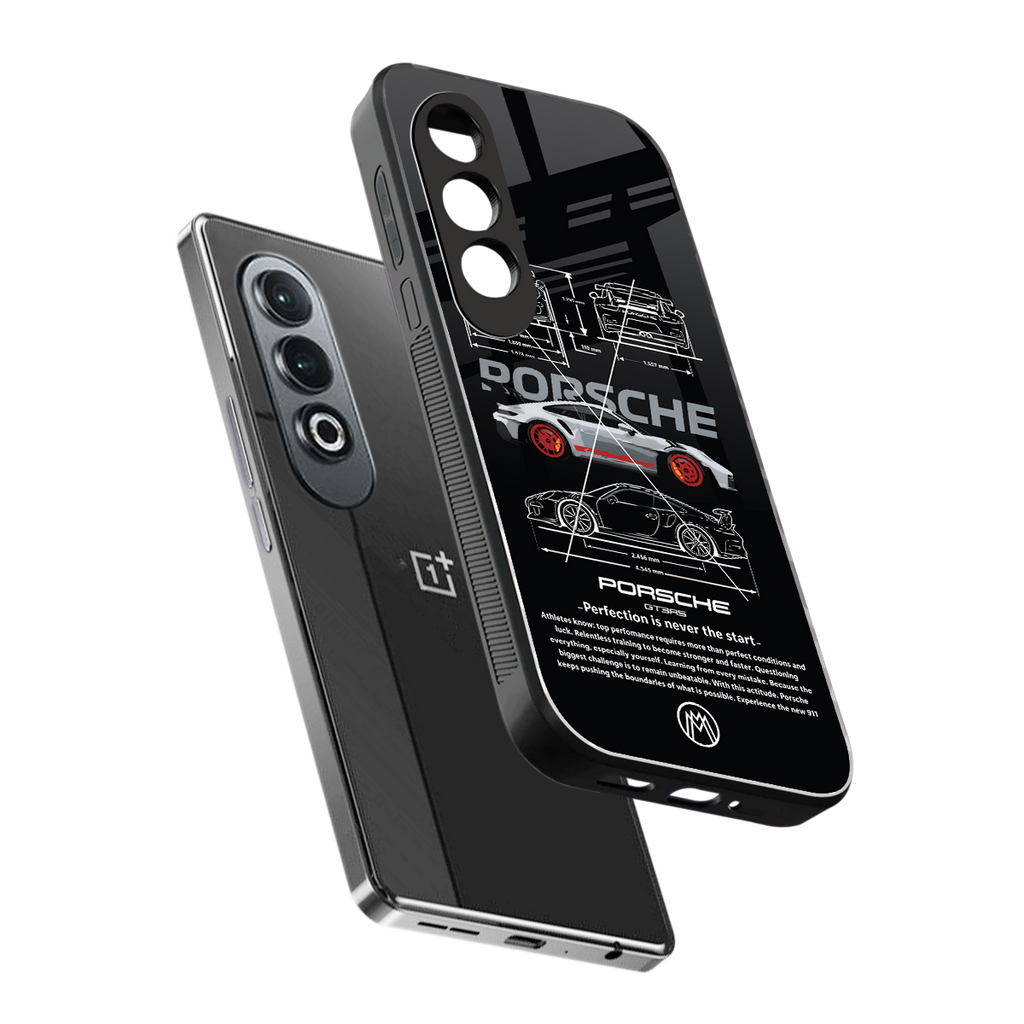 911 gt3 rs back phone cover | glass case for oneplus nord ce 4
