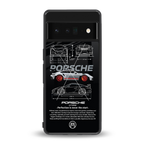 911 gt3 rs back phone cover | glass case for google pixel 6 pro