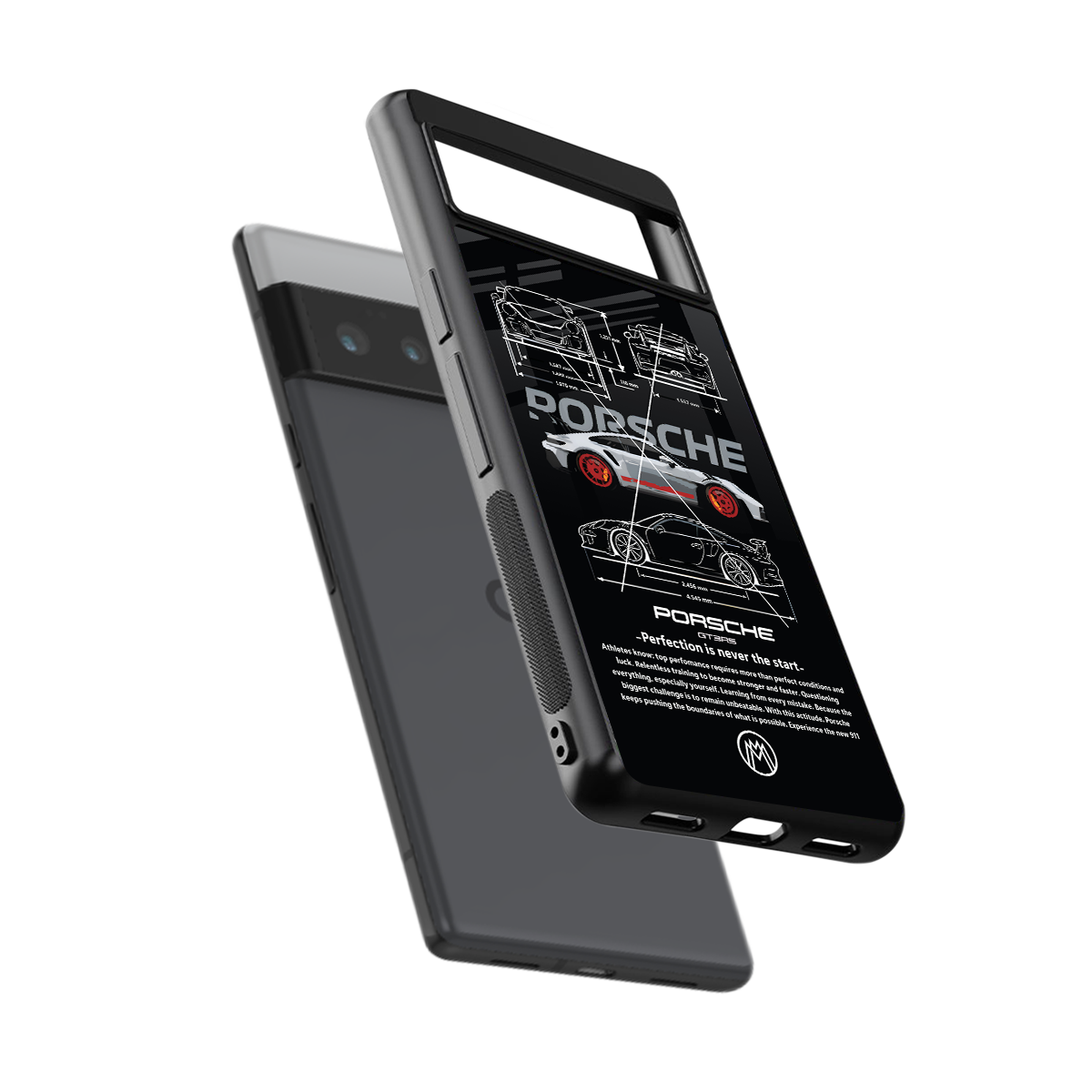 911 gt3 rs back phone cover | glass case for google pixel 6 pro