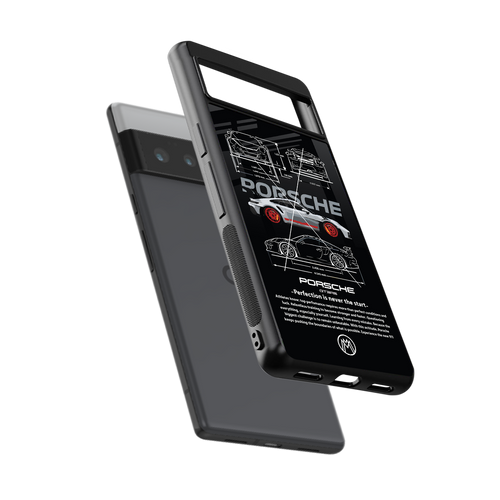 911 gt3 rs back phone cover | glass case for google pixel 6 pro