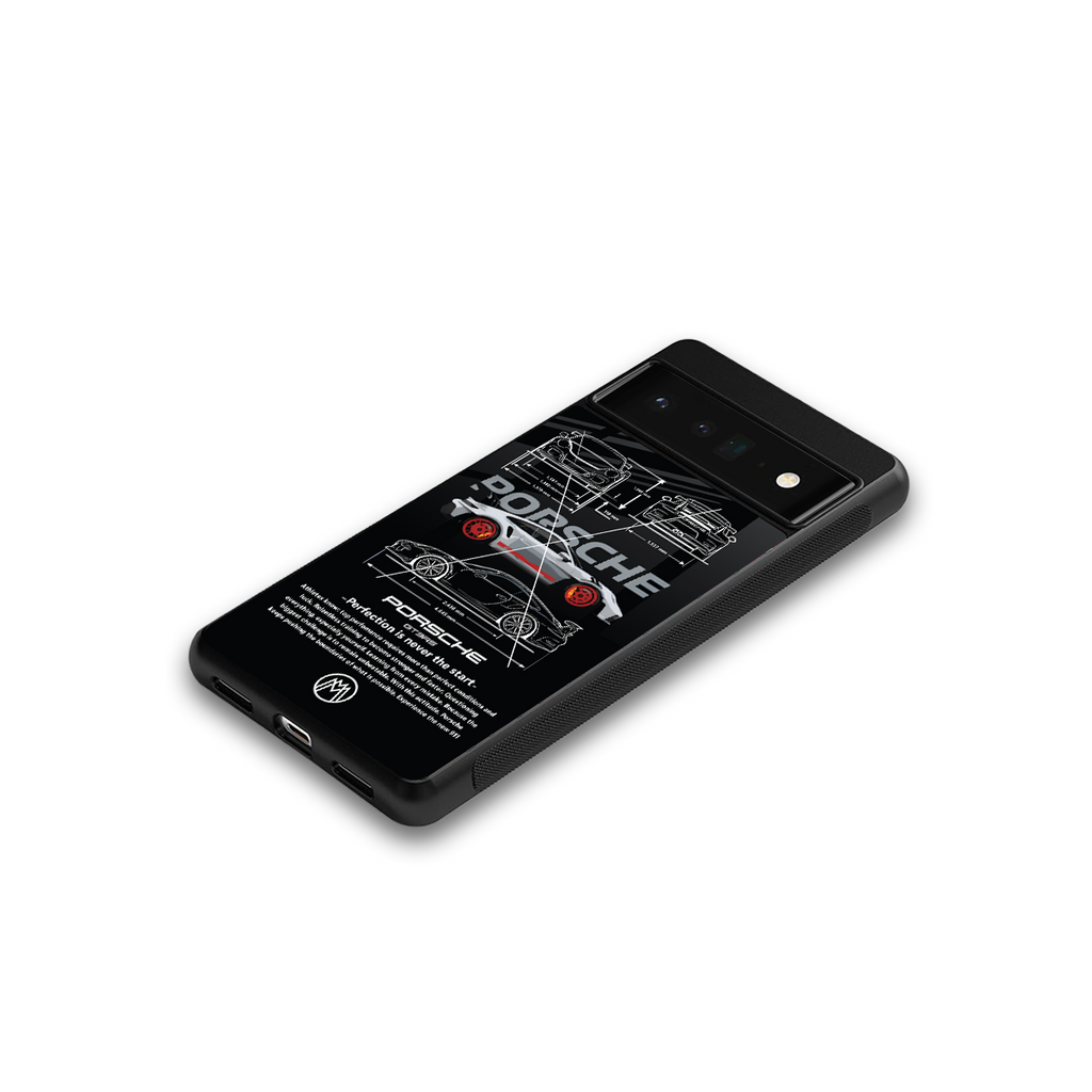911 gt3 rs back phone cover | glass case for google pixel 6 pro
