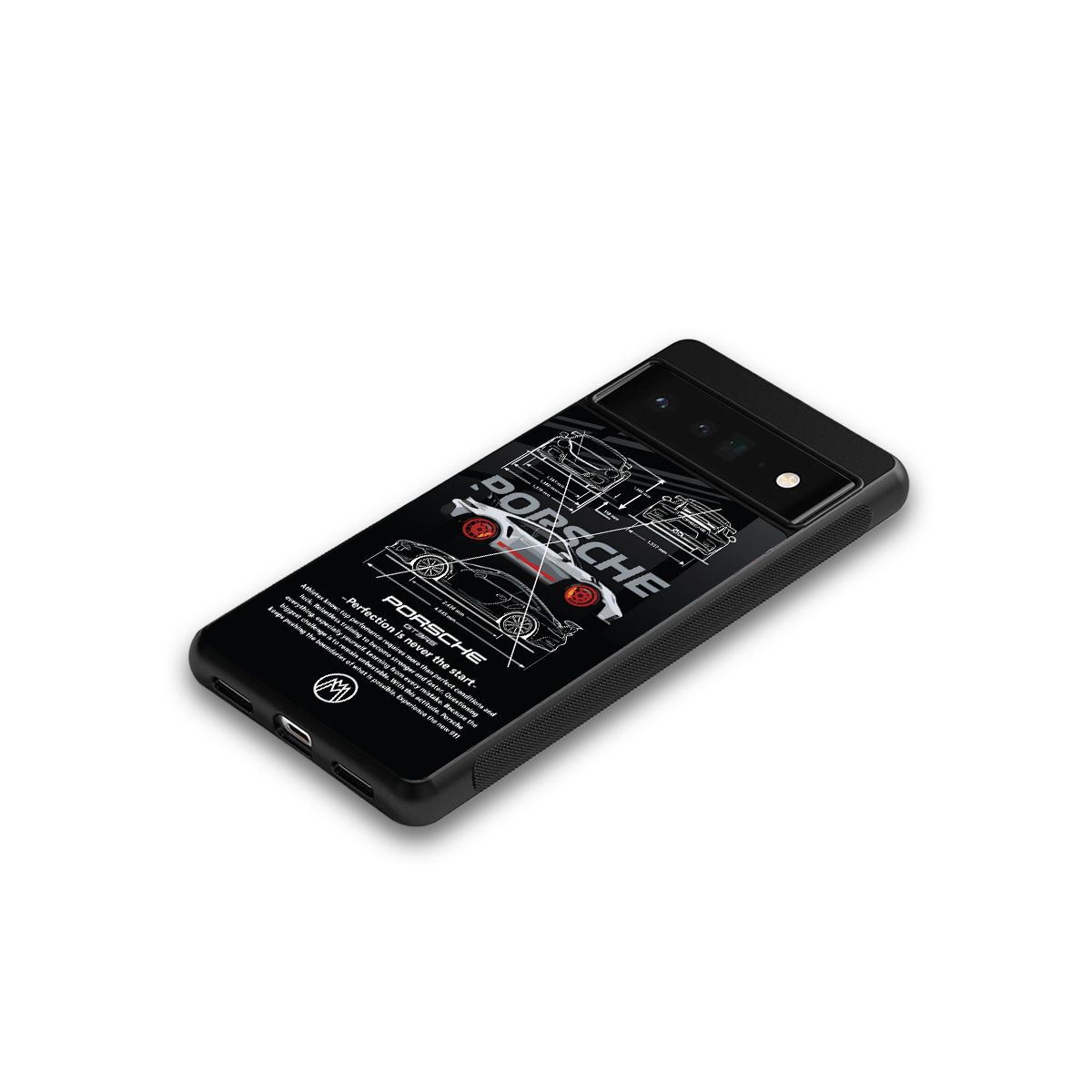 911 gt3 rs back phone cover | glass case for google pixel 6 pro