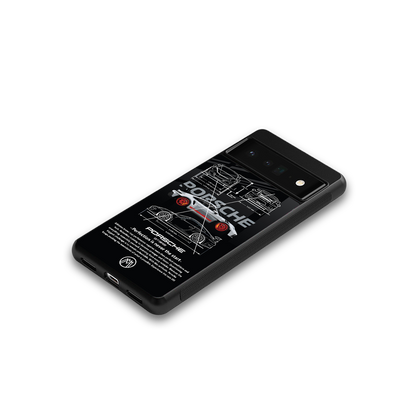 911 gt3 rs back phone cover | glass case for google pixel 6 pro