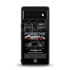 911 gt3 rs back phone cover | glass case for google pixel 6