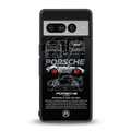 911 gt3 rs back phone cover | glass case for google pixel 7 pro