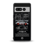 911 gt3 rs back phone cover | glass case for google pixel 7 pro