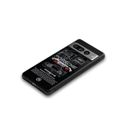 911 gt3 rs back phone cover | glass case for google pixel 7 pro