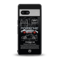 911 gt3 rs back phone cover | glass case for Google Pixel 7A
