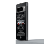 911 gt3 rs back phone cover | glass case for google pixel 8 pro