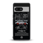 911 gt3 rs back phone cover | glass case for Google Pixel 8