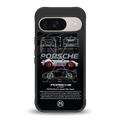 911 gt3 rs back phone cover | glass case for google pixel 9