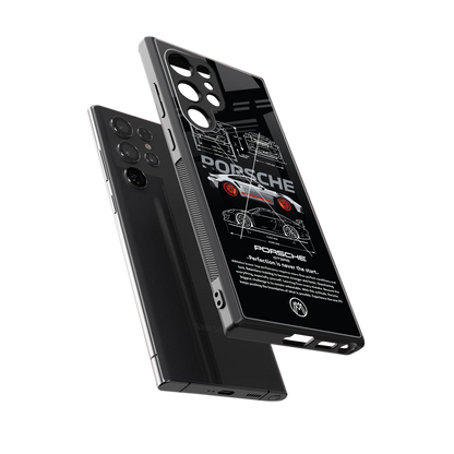911 gt3 rs back phone cover | glass case for samsung galaxy s24 ultra