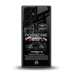 911 gt3 rs back phone cover | glass case for samsung galaxy s25 ultra