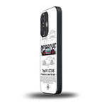 911 gt3 rs white back phone cover | glass case for oneplus nord ce 3