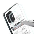 911 gt3 rs white back phone cover | glass case for oneplus nord ce 3